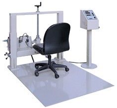すべてマイクロ コンピュータ コントローラー箱が付いているオフィスの椅子の試験機それは専門の耐久性である