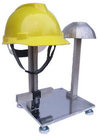 行送りを測定する身に着けている高さのための簡単な様式のヘルメットの試験装置