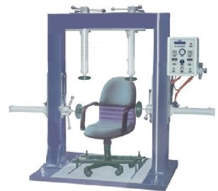 すべてマイクロ コンピュータ コントローラー箱が付いているオフィスの椅子の試験機それは専門の耐久性である